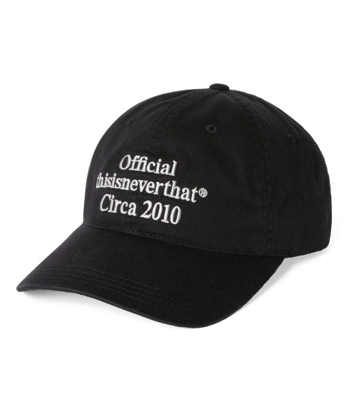 THISISNEVERTHAT THISISNEVERTHAT Times Cap Black