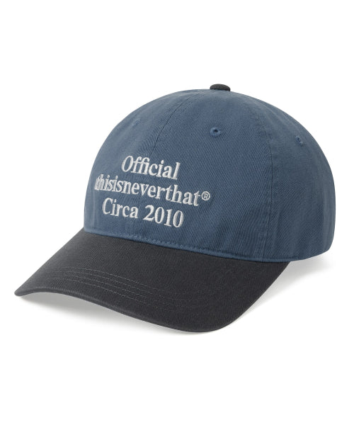 THISISNEVERTHAT THISISNEVERTHAT Times Cap Blue/Charcoal