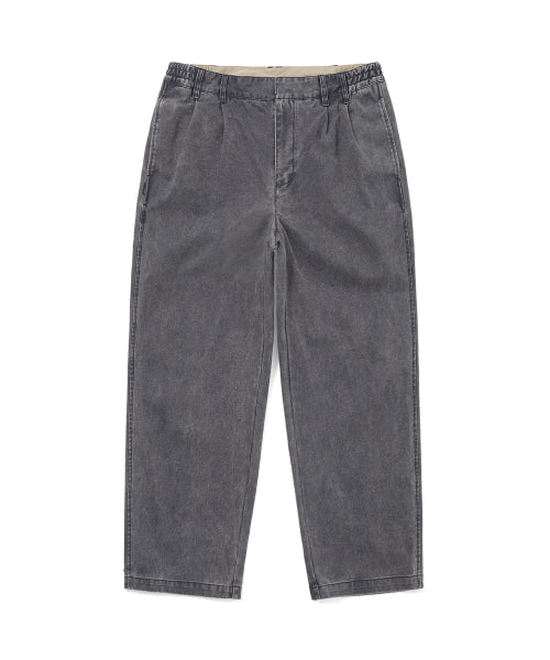 THISISNEVERTHAT THISISNEVERTHAT Double Pleated Wide Pant Navy