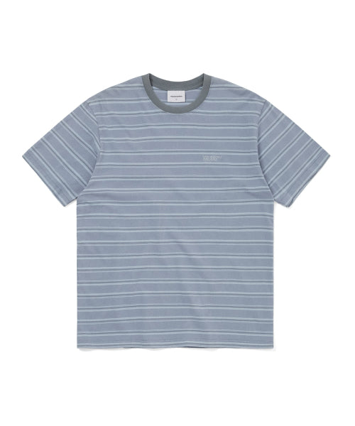 THISISNEVERTHAT THISISNEVERTHAT Washed Striped Tee Blue