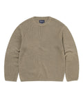 THISISNEVERTHAT THISISNEVERTHAT Sweatshirt Loose Gauge Knit Light Brown