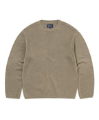 THISISNEVERTHAT THISISNEVERTHAT Sweatshirt Loose Gauge Knit Light Brown