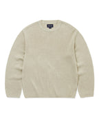THISISNEVERTHAT THISISNEVERTHAT Loose Gauge Knit Crew Dusty Ivory