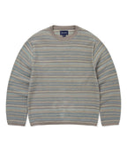 THISISNEVERTHAT THISISNEVERTHAT Pattern Knit Crew Slate