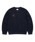 THISISNEVERTHAT THISISNEVERTHAT Basic Note Crewneck Navy