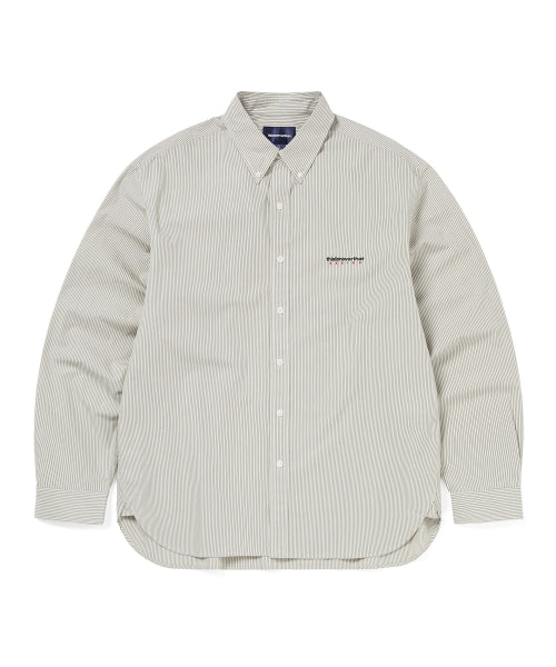 THISISNEVERTHAT THISISNEVERTHAT DSN Striped Shirt Beige