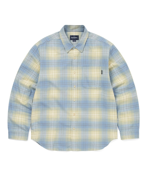 THISISNEVERTHAT THISISNEVERTHAT Flannel Check Shirt Yellow
