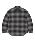 THISISNEVERTHAT THISISNEVERTHAT Flannel Check Shirt Off Black