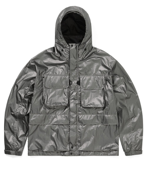 THISISNEVERTHAT THISISNEVERTHAT Fishing Jacket Dark Silver
