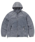 THISISNEVERTHAT THISISNEVERTHAT SP-Logo Denim Windbreaker Washed Blue