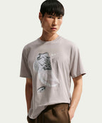 NIKE NIKE T-Shirt M - College Gray:Off White