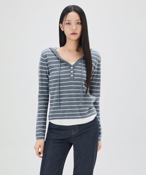 MIXXO MIXXO Hoodie Layered Pullover