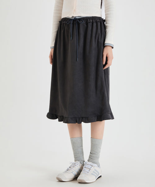 MIXXO MIXXO Skirt Hem Frill Banding
