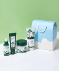 Round Lab Pine Tree Soothing Set (Ampoule + Cream Plus + Pad + Cleanser)