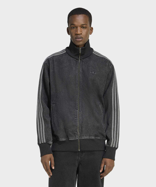 ADIDAS ADIDAS Denim Firebird Track Top - Black