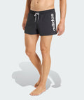 ADIDAS ADIDAS Logo Stretch Knit Swim Shorts 3 Inches