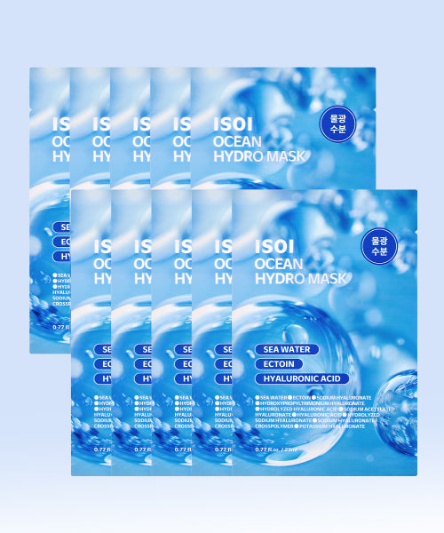 ISOI ISOI Ocean Hydro Mask 23ml 10 sheets