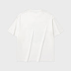 COVERNAT Cool Cotton Sunset Tropical Graphic T-Shirt White