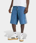 ADIDAS ADIDAS Firebird Denim Short Pants - Blue