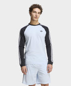 ADIDAS ADIDAS 3-Stripe Long Sleeve T-Shirt - Size