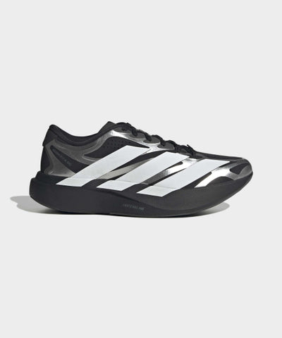 ADIDAS Adizero EVO SL EXO Shoes - Black:White:Iron Metallic