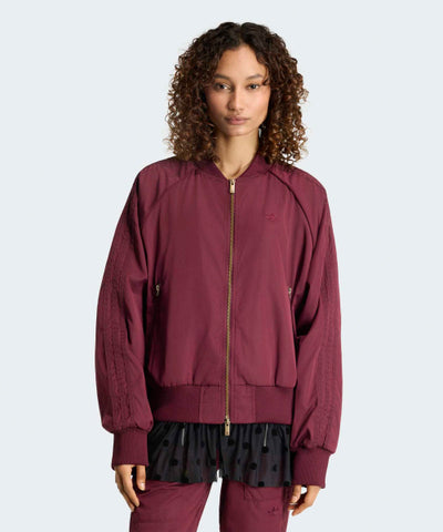 ADIDAS Bomber Jacket - Maroon
