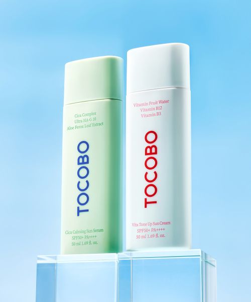tocobo Sun Care Duo 50ml (Vita Tone-Up Sun Cream + Cica Calming Sun Serum)