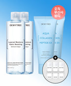 Dewytree Dewytree Aqua Collagen Peptide Toner 300ml x 2 + Cream 80ml x 2