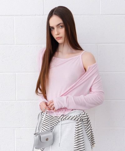 MIXXO T-Shirt Set-up Frill Tank Top