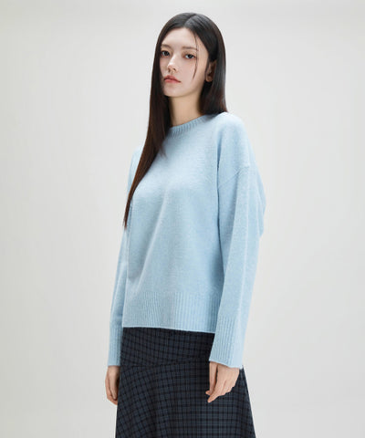 MIXXO Knitwear Round Neck Loose Fit Pullover