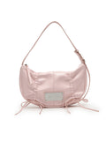 MATIN KIM MATIN KIM Half Shirring Ribbon Round Bag