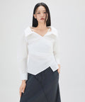 MIXXO MIXXO Shirt Wrap Blouse C