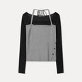 MIXXO MIXXO Layered Bustier Pullover S