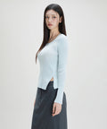 MIXXO MIXXO Ribbon Slim Pullover - Size S