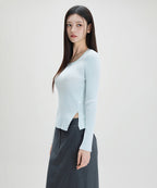 MIXXO MIXXO Ribbon Slim Pullover - Size S