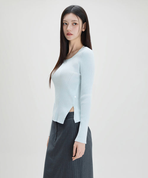 MIXXO MIXXO Ribbon Slim Pullover - Size S