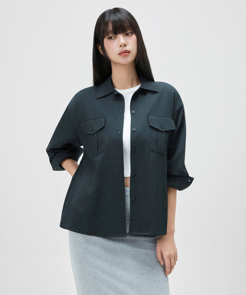 MIXXO MIXXO Shirt Out-pocket overfit