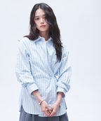 MIXXO MIXXO Striped Wrap Shirt C