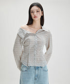 MIXXO MIXXO Shirt One Off Shoulder