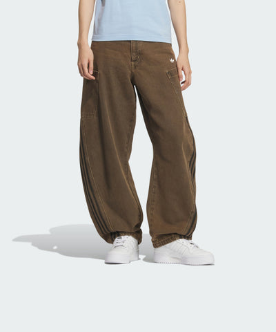 ADIDAS Denim Pants - Brown Denim