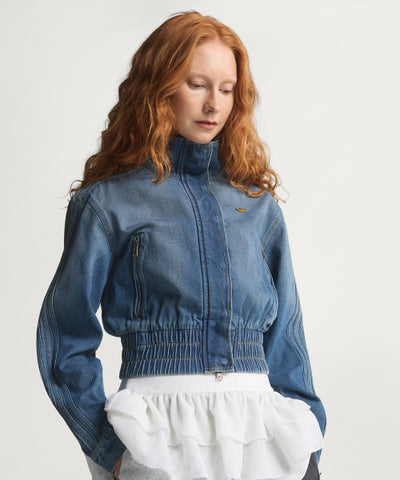 ADIDAS Denim Track Top Jacket