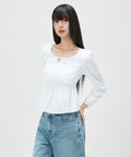 MIXXO MIXXO Smoking Blouse Size S