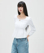MIXXO MIXXO Smoking Blouse Size S