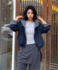 MIXXO MIXXO Hoodie Color Combination Jumper (C)