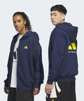 ADIDAS ADIDAS Basketball Full Zip Hoodie - Night Indigo