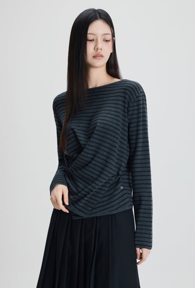 MIXXO Wrap Button Pullover Women S