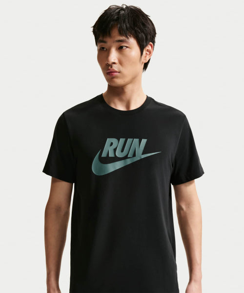 NIKE Nike T-Shirt M - Black:Mineral Slate