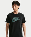 NIKE Nike T-Shirt M - Black:Mineral Slate