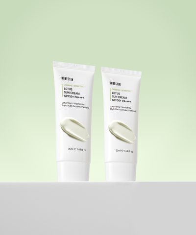 Rovectin Calming Lotus Water Sunscreen SPF 50 (50ml x 2)