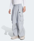 ADIDAS ADIDAS City Tech Windbreaker Pants - Silver:Black